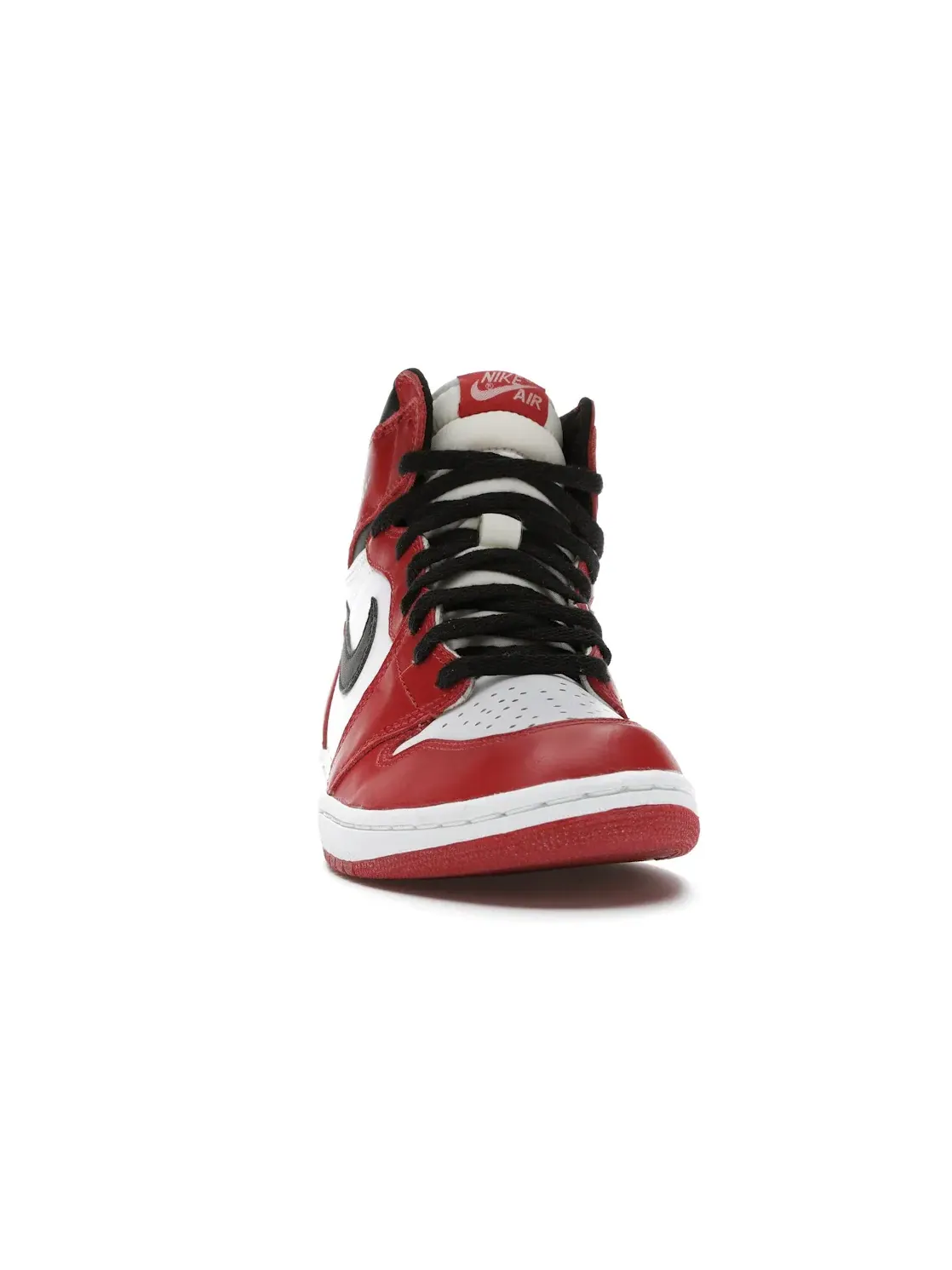 Мужские кроссовки с высоким берцем Jordan 1 Retro Jordan — изображение 2 из 4, белый/черный-красный