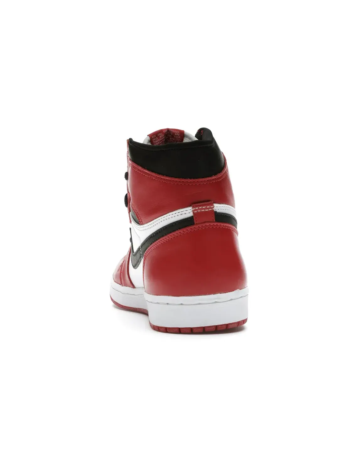 Мужские кроссовки с высоким берцем Jordan 1 Retro Jordan — изображение 4 из 4, белый/черный-красный
