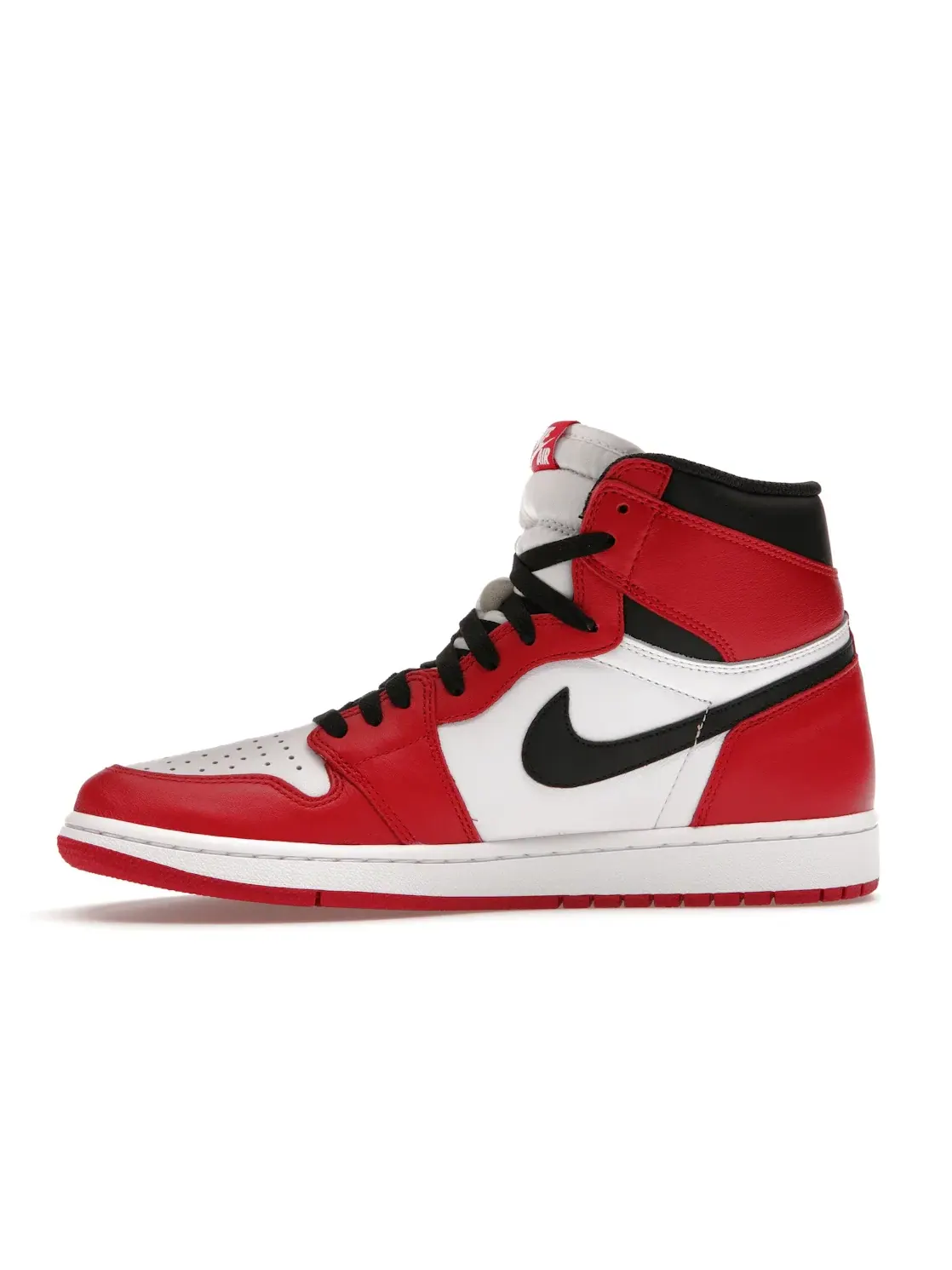 Мужские кроссовки кожаные Jordan 1 Retro Chicago (2015) Jordan — изображение 3 из 4, белый/красный-черный