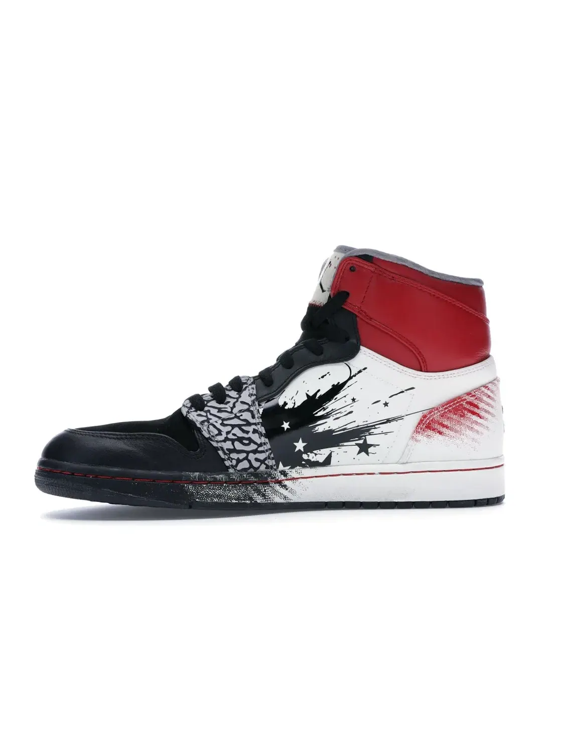 Мужские кроссовки с принтом Jordan 1 Retro Dave White Wings for the Future — изображение 3 из 4