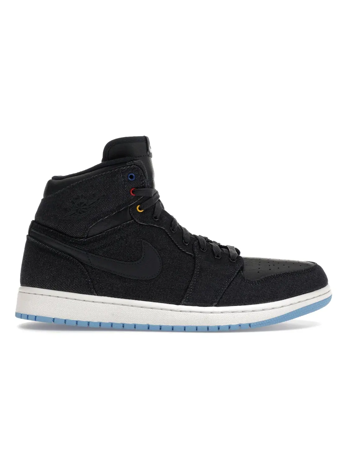 Мужские кроссовки Lifestyle Jordan 1 Retro — изображение 1 из 4, белый-темный синий
