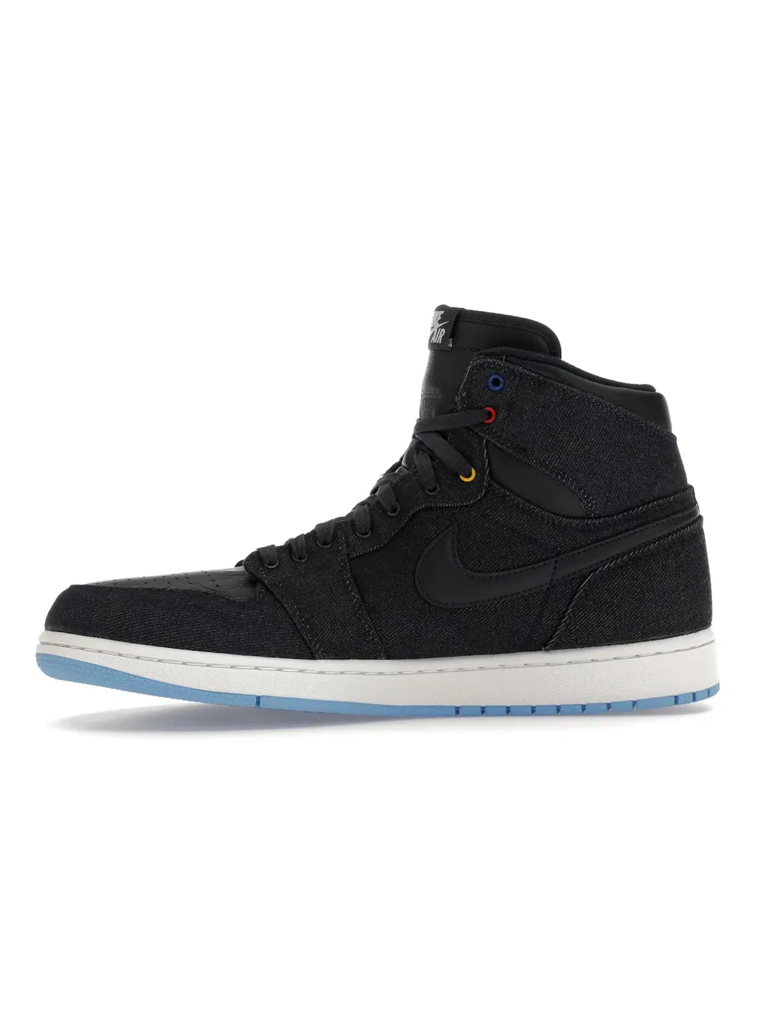 Мужские кроссовки Lifestyle Jordan 1 Retro — изображение 3 из 4, белый-темный синий