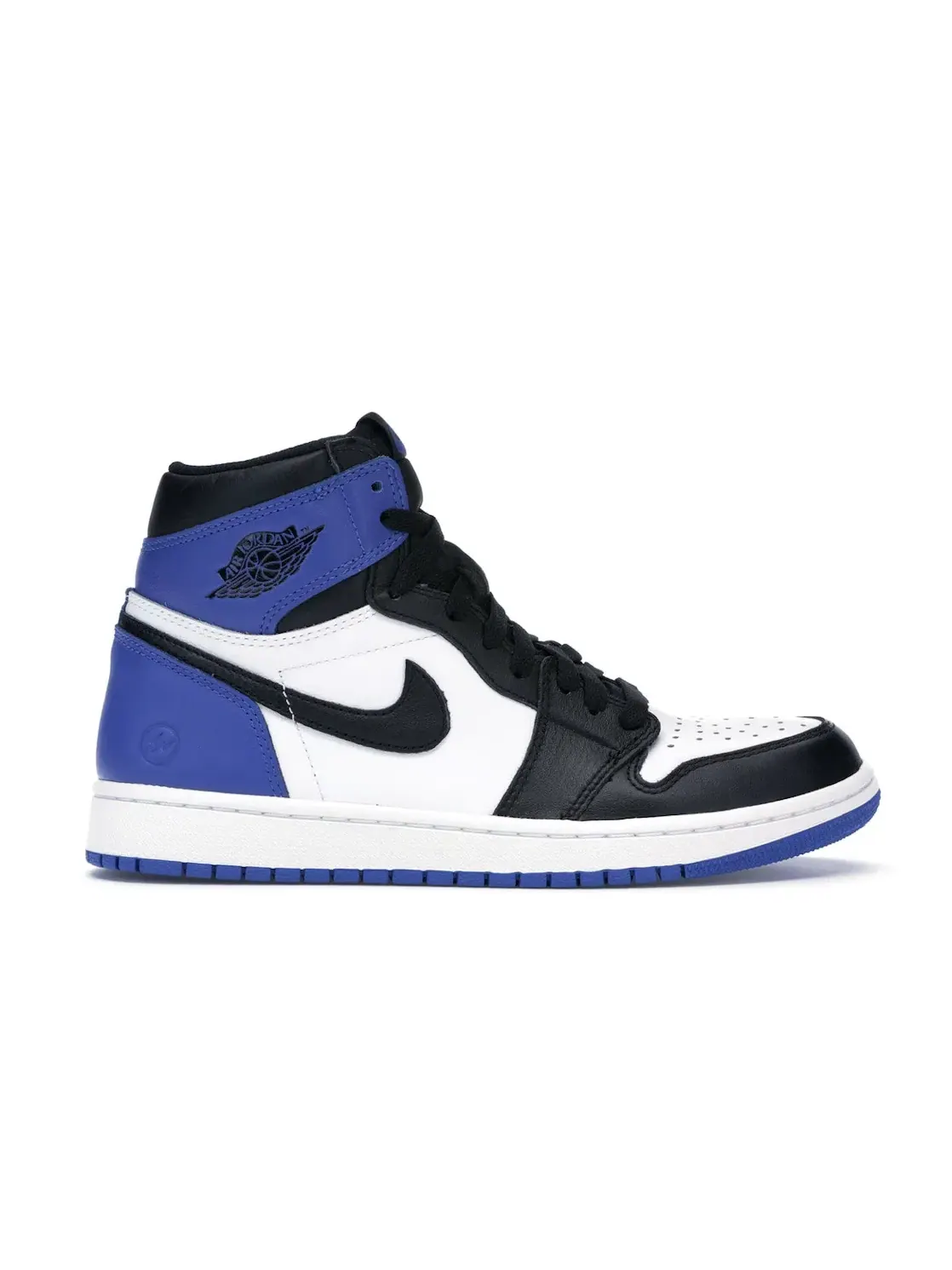 Мужские кроссовки с принтом Jordan 1 Retro High Jordan — изображение 1 из 4, черный/синий-белый