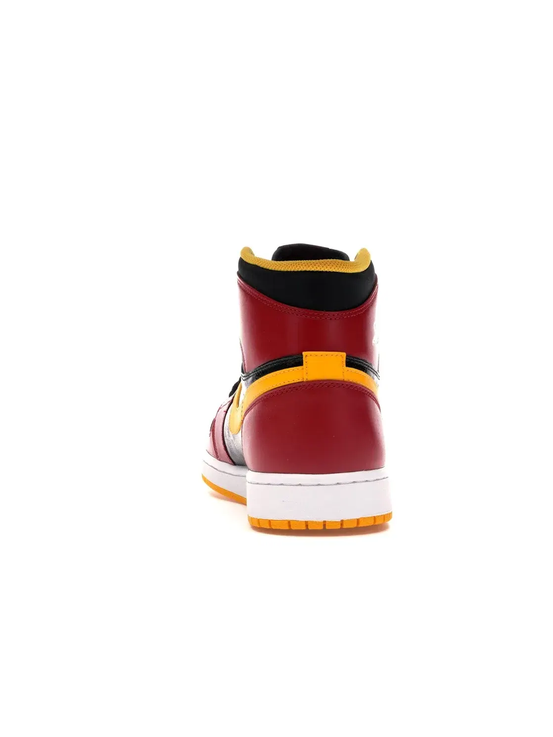 Мужские кроссовки с принтом Jordan 1 Retro Jordan — изображение 4 из 4, черный/желтый/красный