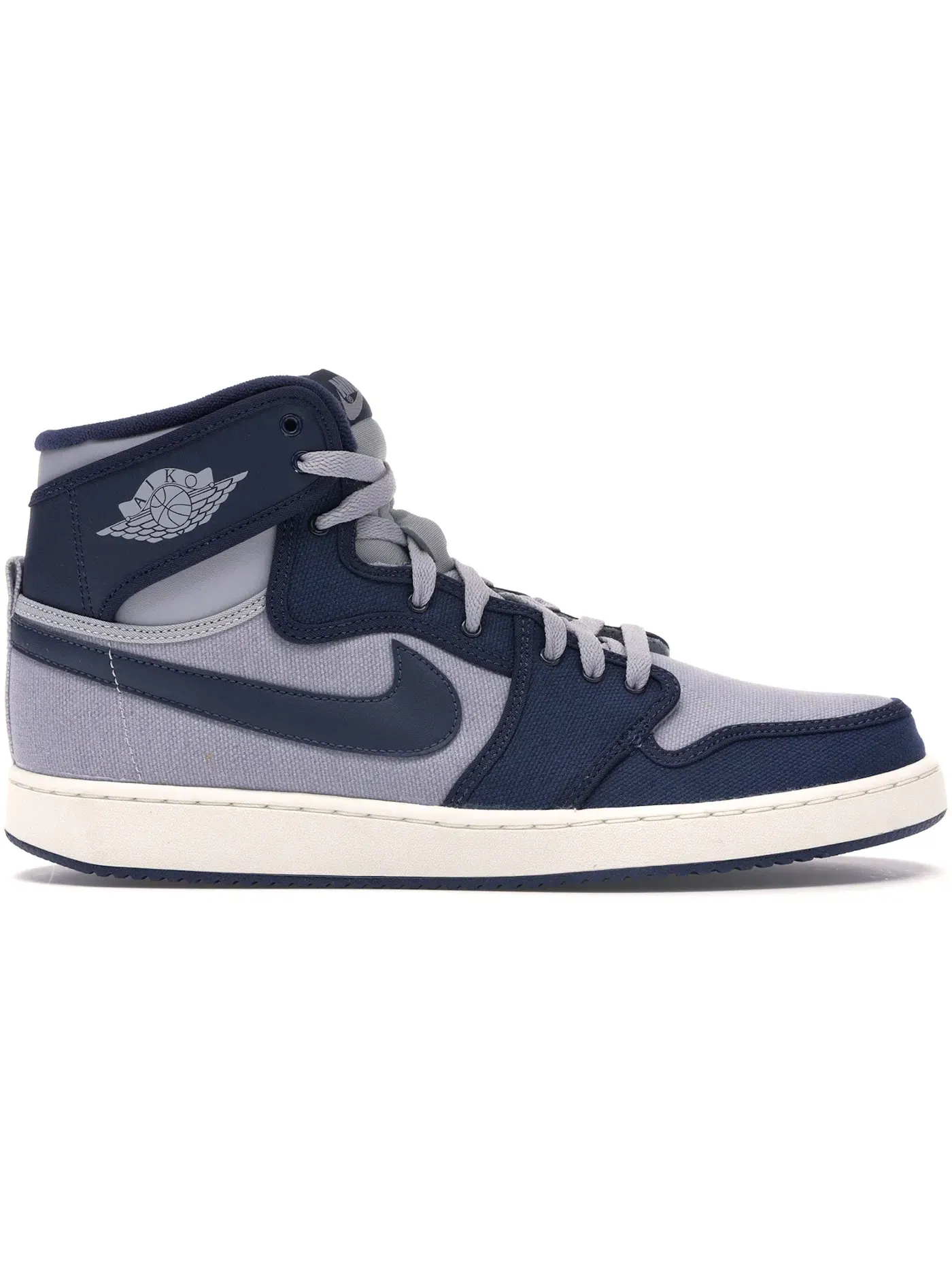 Мужские кроссовки Lifestyle Jordan 1 Retro Jordan — изображение 1 из 1, серый/темно-синий-белый