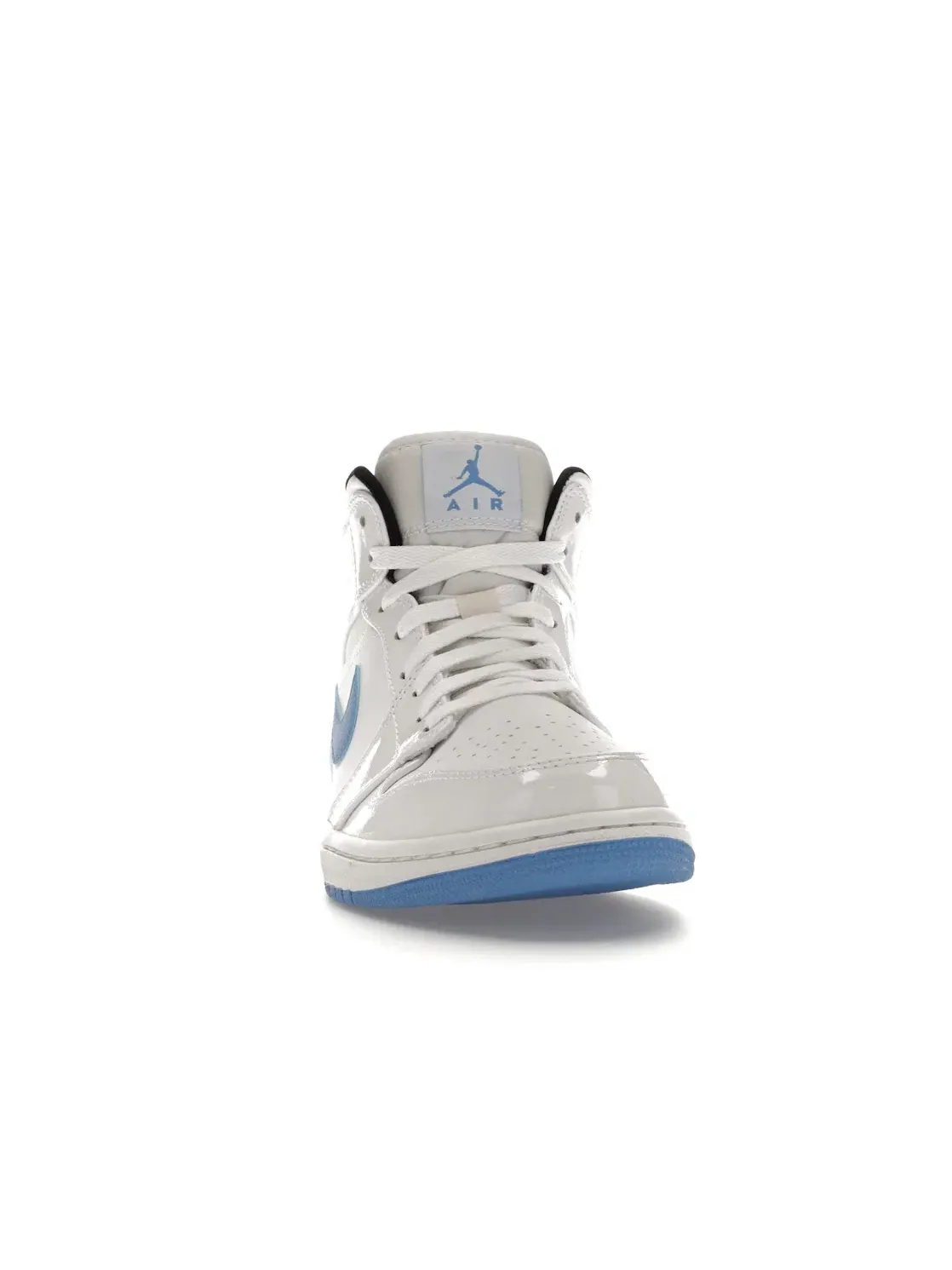 Мужские кроссовки кожаные Jordan 1 Retro Legend Blue Jordan — изображение 2 из 4, белый/синий-черный