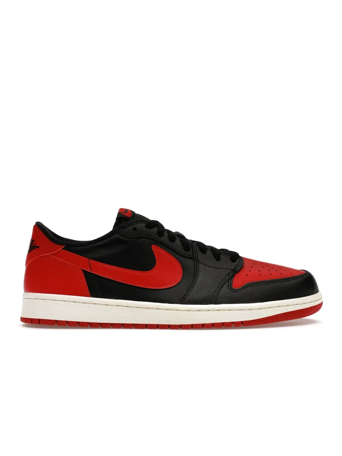 Мужские кроссовки с низким верхом Jordan 1 Retro Low Jordan — изображение 1 из 4, черный/красный