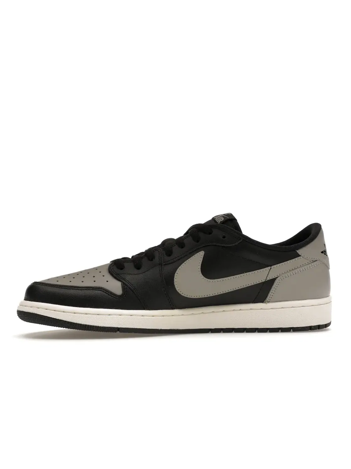 Мужские кроссовки Lifestyle с принтом Jordan 1 Retro Low Shadow Jordan — изображение 3 из 4, черный/серый