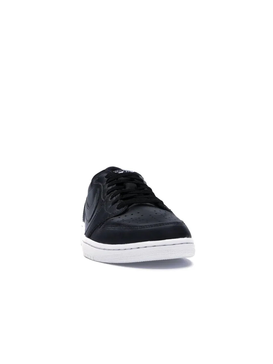 Мужские кроссовки lifestyle с премиальной кожи Jordan 1 Retro Low Jordan — изображение 2 из 4, черный/белый