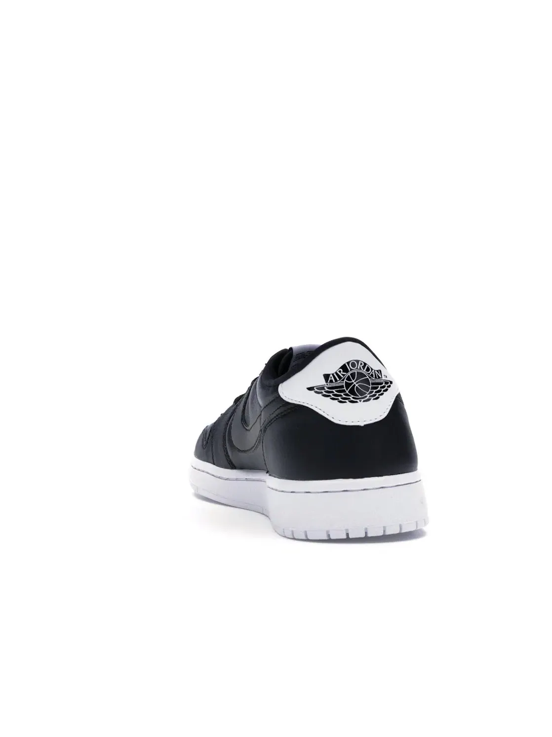 Мужские кроссовки lifestyle с премиальной кожи Jordan 1 Retro Low Jordan — изображение 4 из 4, черный/белый