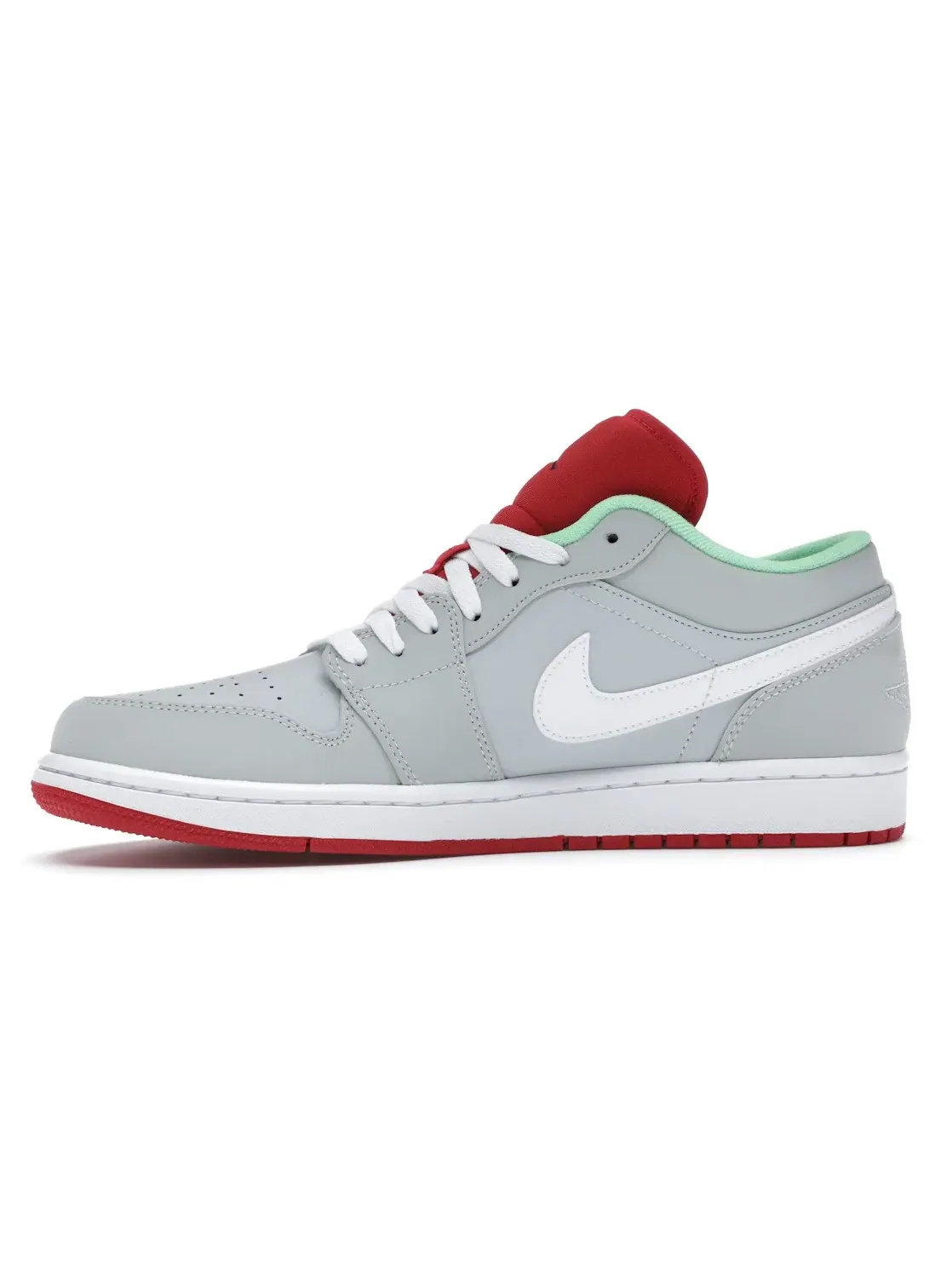 Мужские кроссовки Lifestyle Jordan 1 Retro Low Jordan — изображение 3 из 4, серый/красный-зеленый