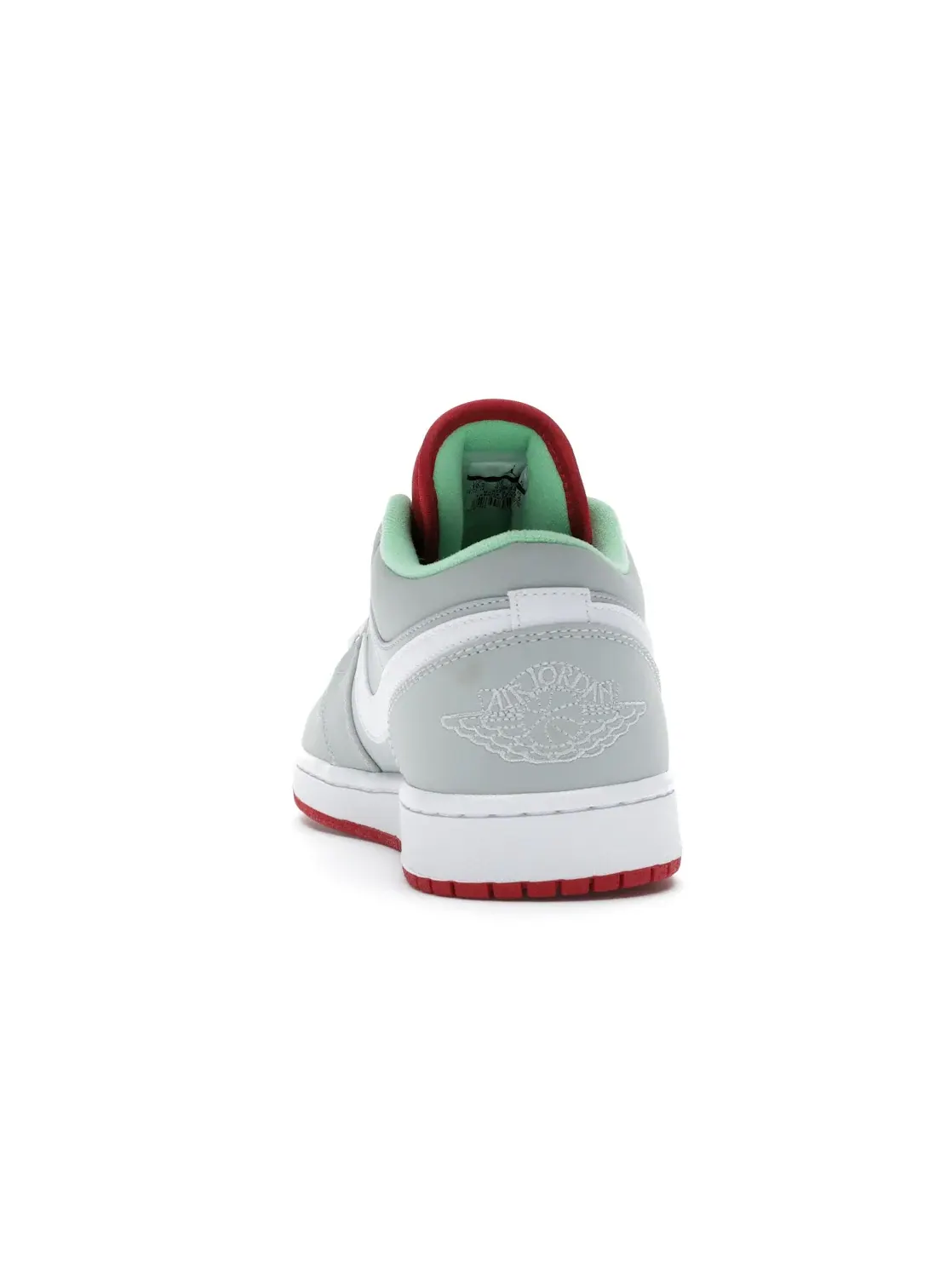 Мужские кроссовки Lifestyle Jordan 1 Retro Low Jordan — изображение 4 из 4, серый/красный-зеленый