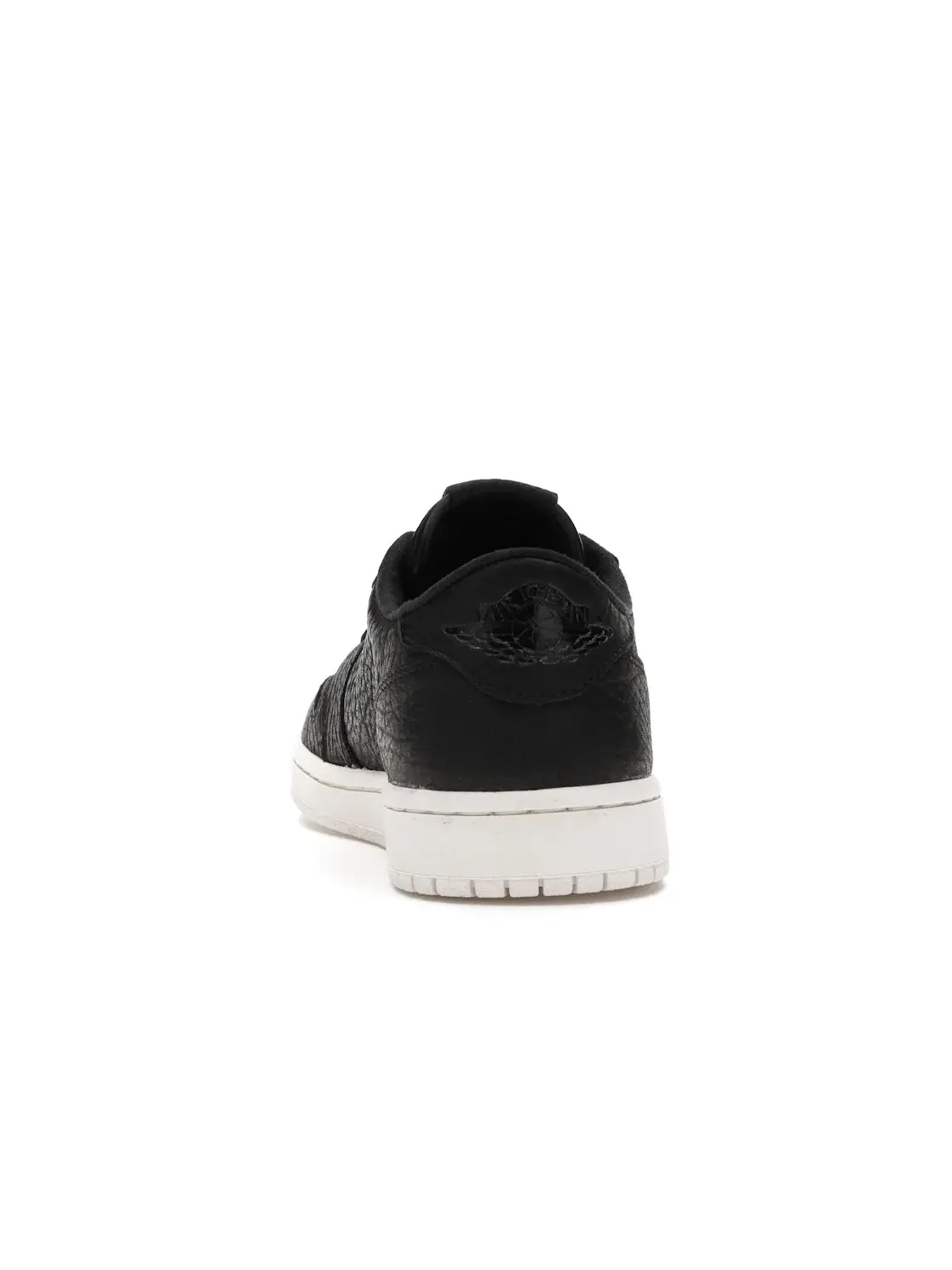 Мужские кроссовки без логотипа Jordan 1 Retro Low Swooshless Black — изображение 4 из 4, черный/черный