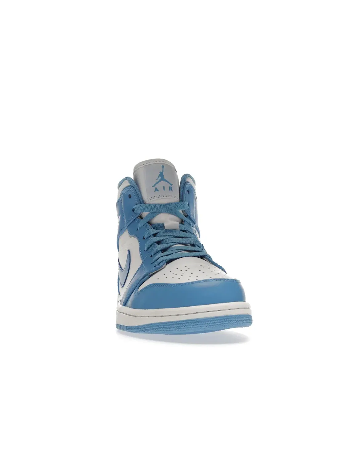 Мужские кроссовки Lifestyle с принтом Jordan 1 Retro Mid Jordan — изображение 2 из 4, белый/синий-белый
