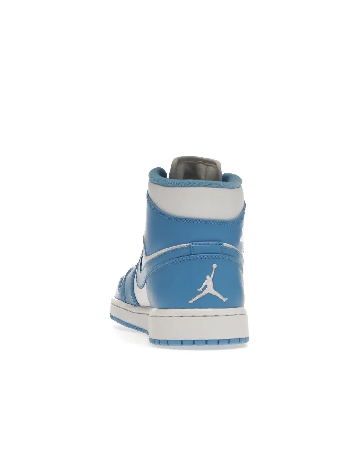 Мужские кроссовки Lifestyle с принтом Jordan 1 Retro Mid Jordan — изображение 4 из 4, белый/синий-белый
