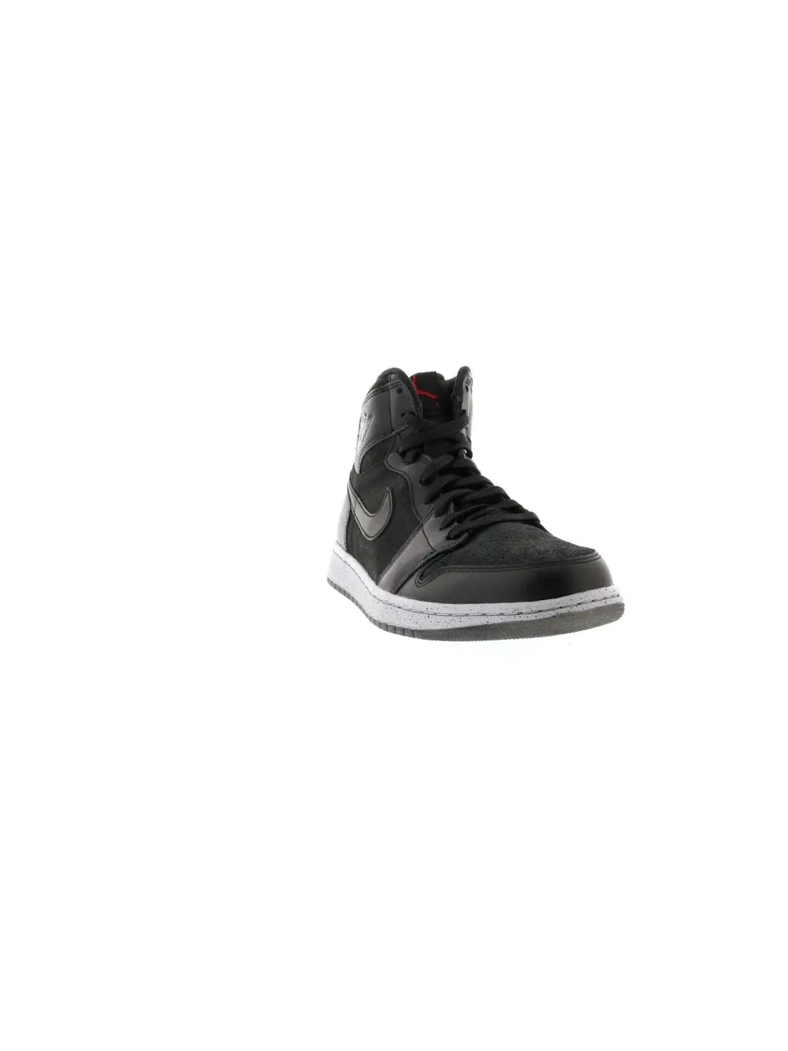 Мужские кроссовки кожаные Jordan 1 Retro — изображение 2 из 4, черный красный серый