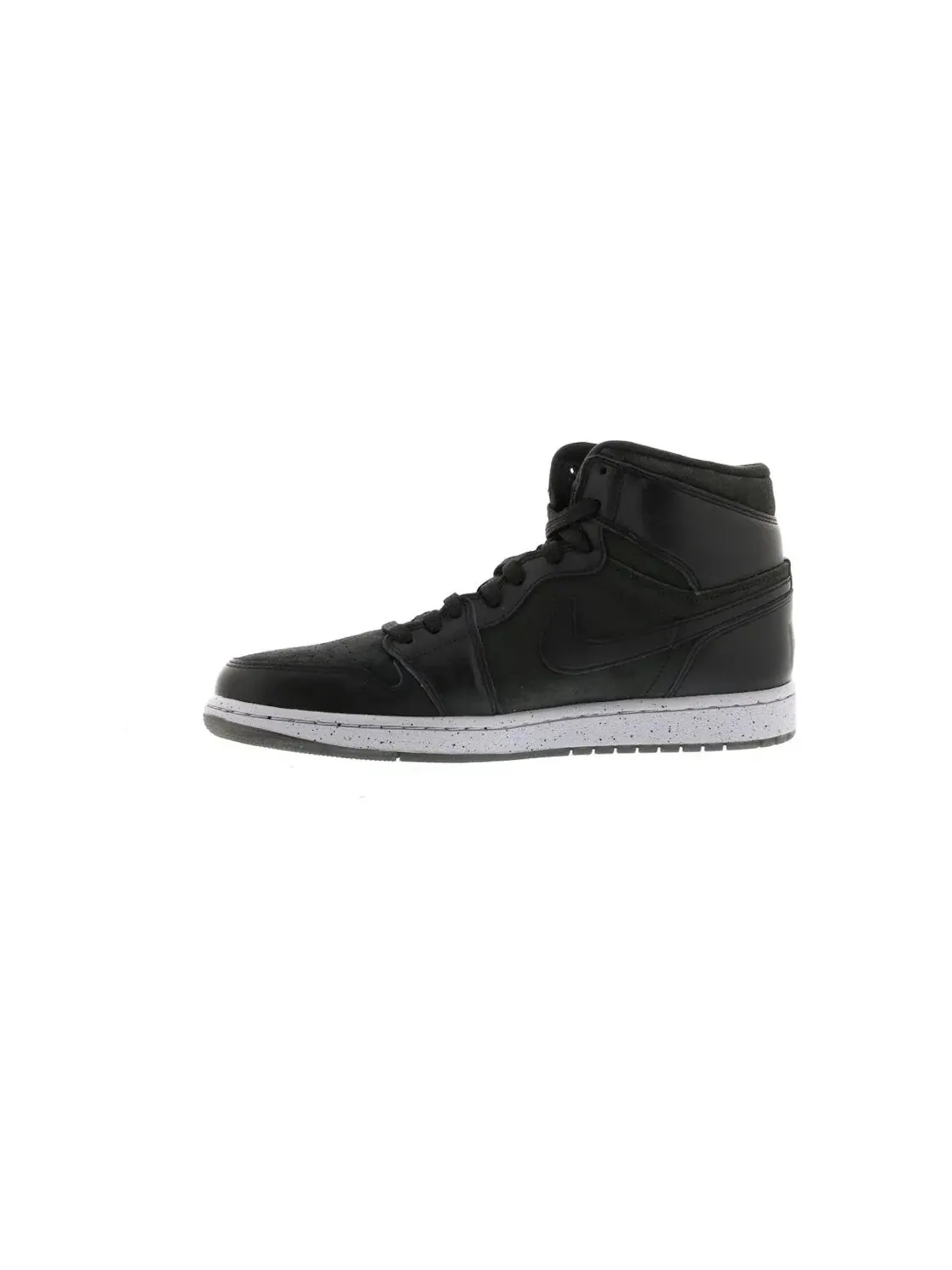 Мужские кроссовки кожаные Jordan 1 Retro — изображение 3 из 4, черный красный серый