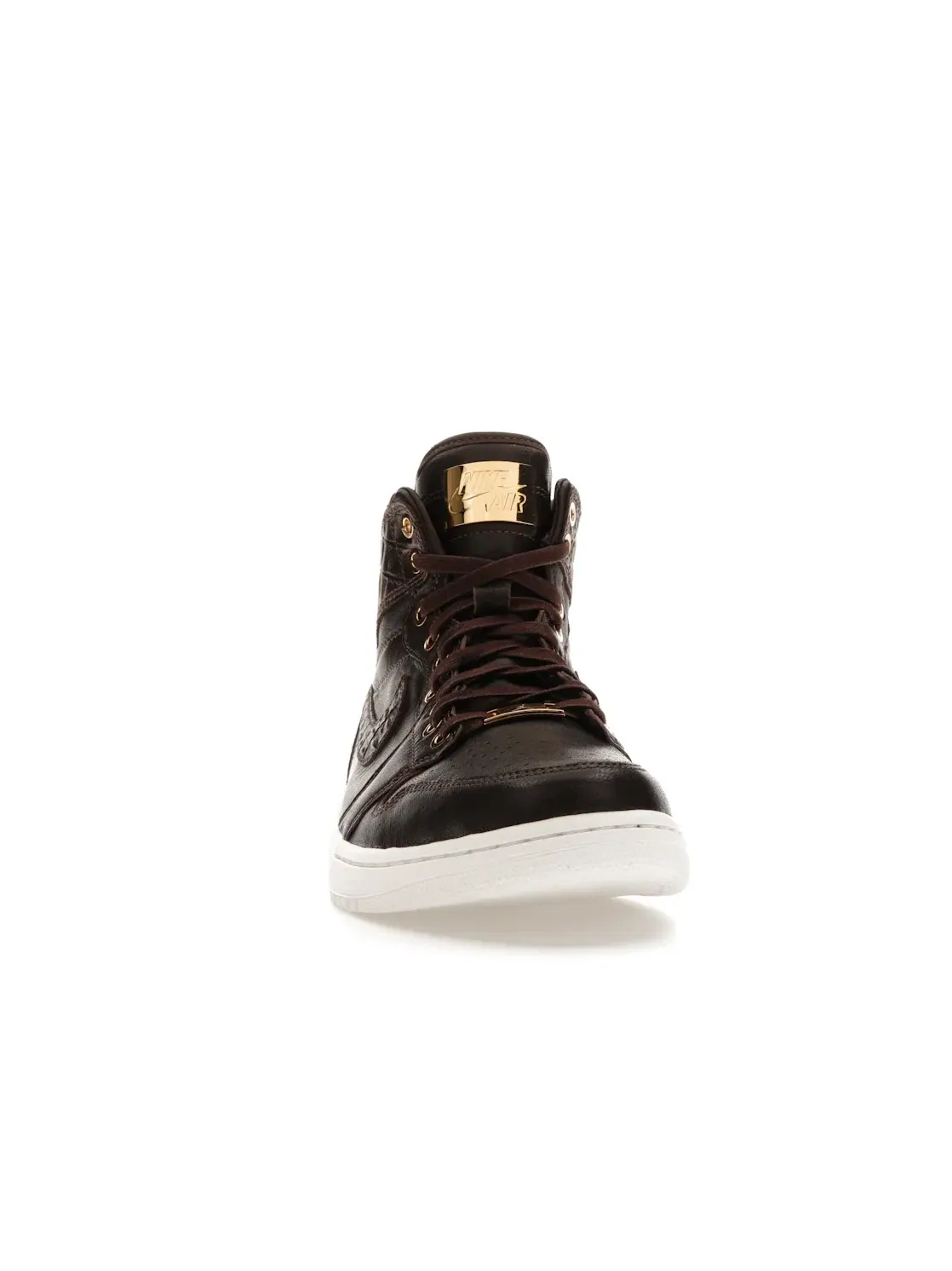 Мужские кроссовки из натуральной кожи с брендом Jordan 1 Retro — изображение 2 из 4