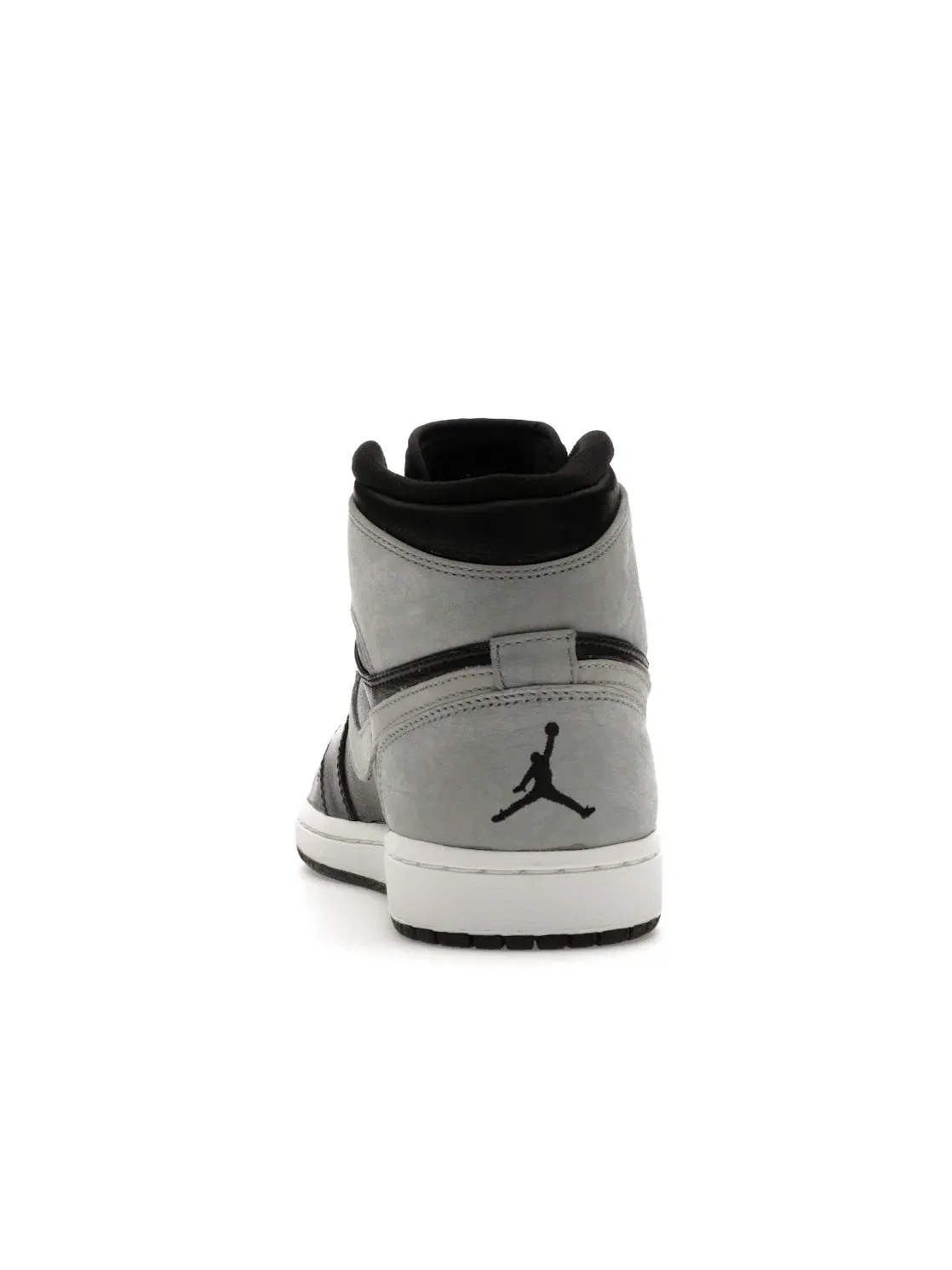 Мужские кроссовки с высоким берцем Jordan 1 Retro Jordan — изображение 4 из 4, черный/серый белый