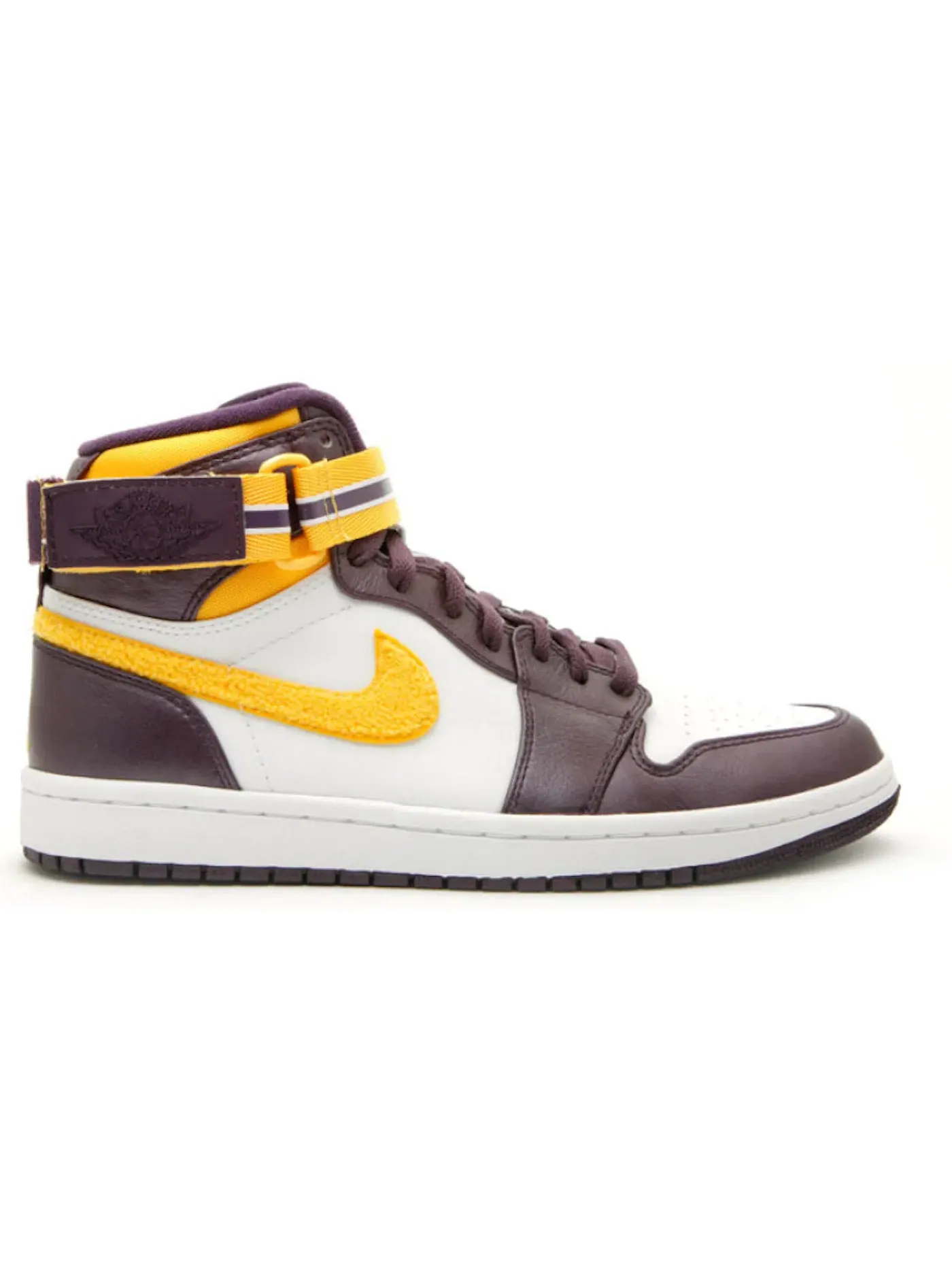 Мужские кроссовки Lifestyle Jordan 1 Retro High Strap Jordan — изображение 1 из 1, фиолетовый/-белый