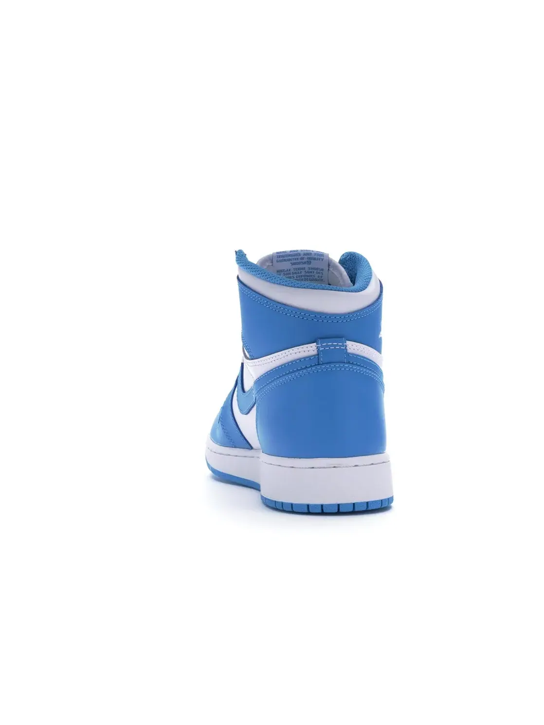 Детские кроссовки с высоким верхом Jordan 1 Retro High OG UNC Jordan — изображение 4 из 4, белый/темный синий
