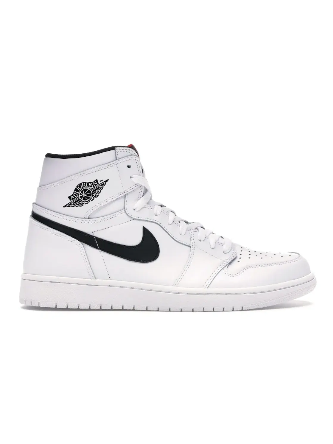 Мужские кроссовки Lifestyle Jordan 1 Retro — изображение 1 из 4, белый/черный-белый