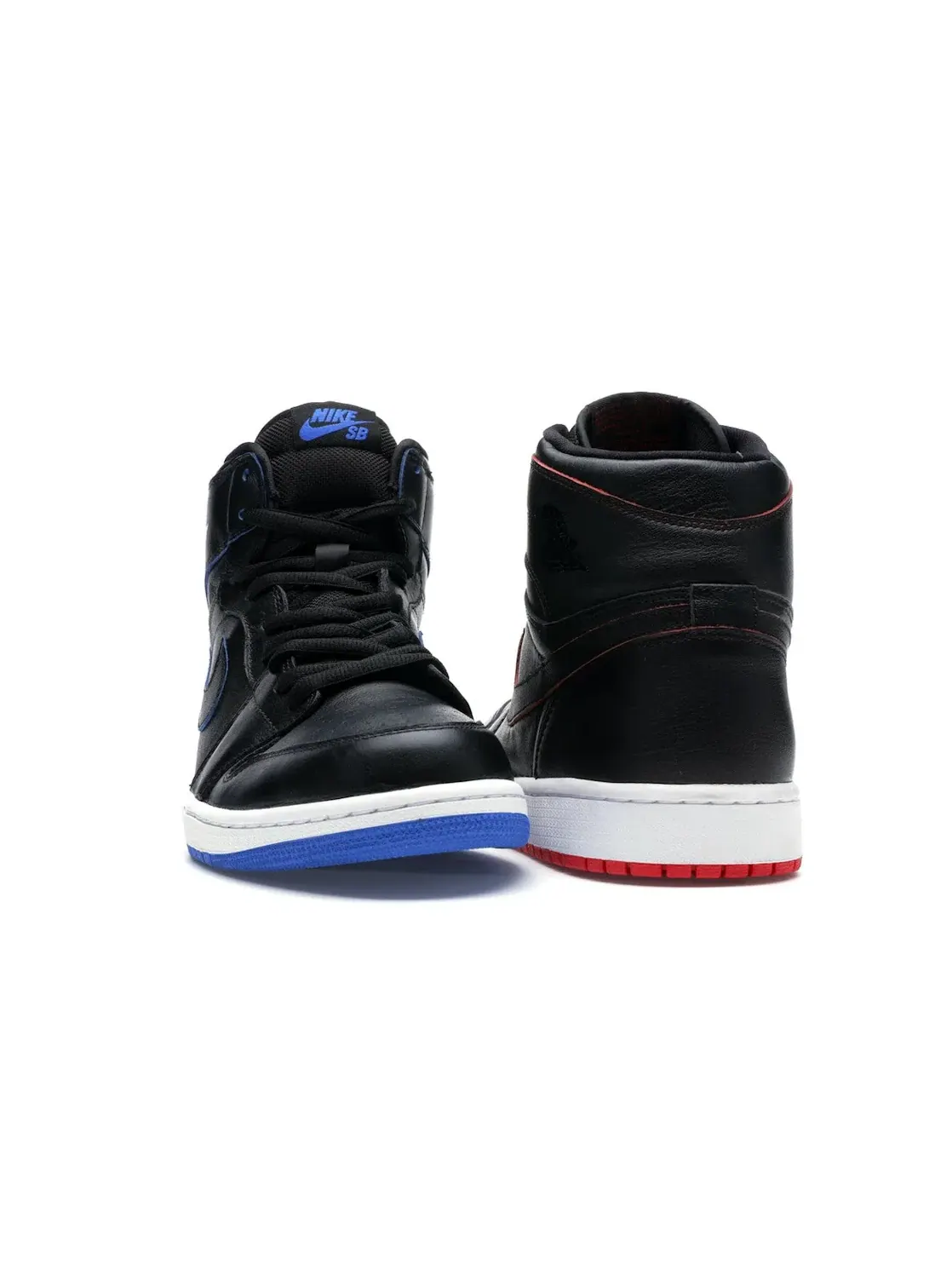 Мужские кроссовки Lifestyle с принтом Jordan 1 SB Jordan — изображение 2 из 4, черный/красный черный