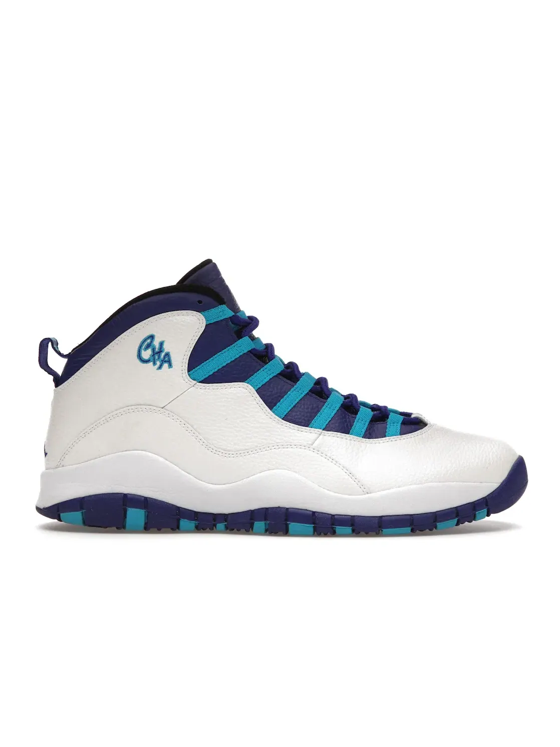 Мужские кроссовки с кожаным верхом Jordan 10 Retro — изображение 1 из 4, белый/-синий-черный