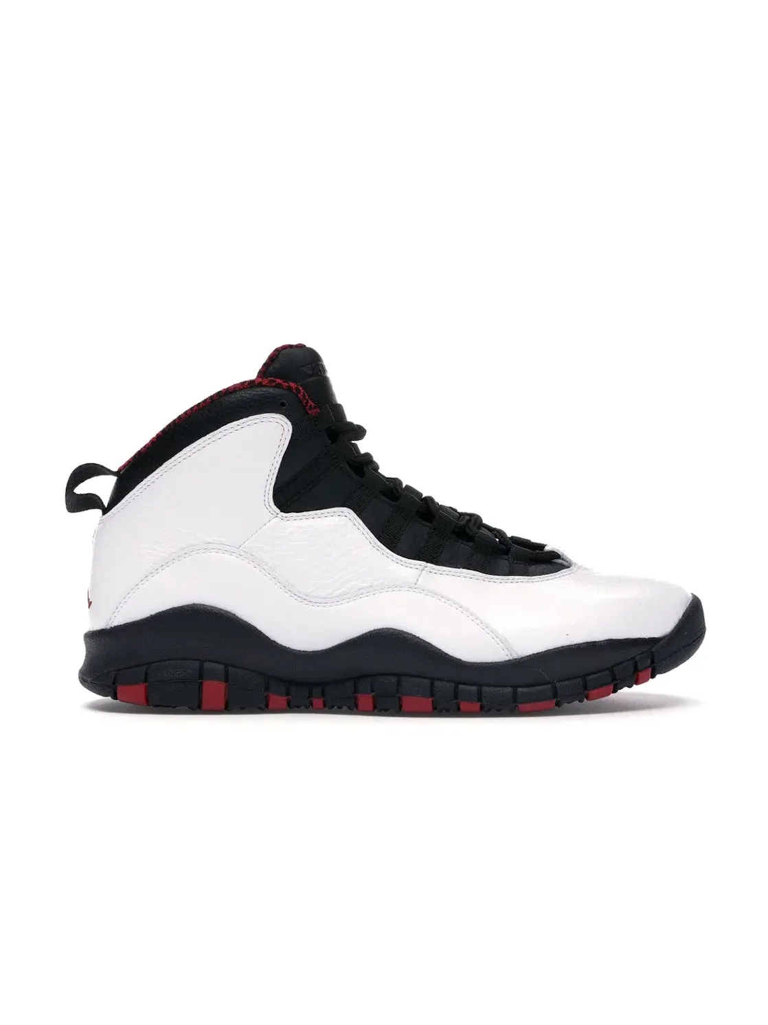 Мужские кроссовки кожаные Jordan 10 Retro Jordan — изображение 1 из 4, белый/красный-черный