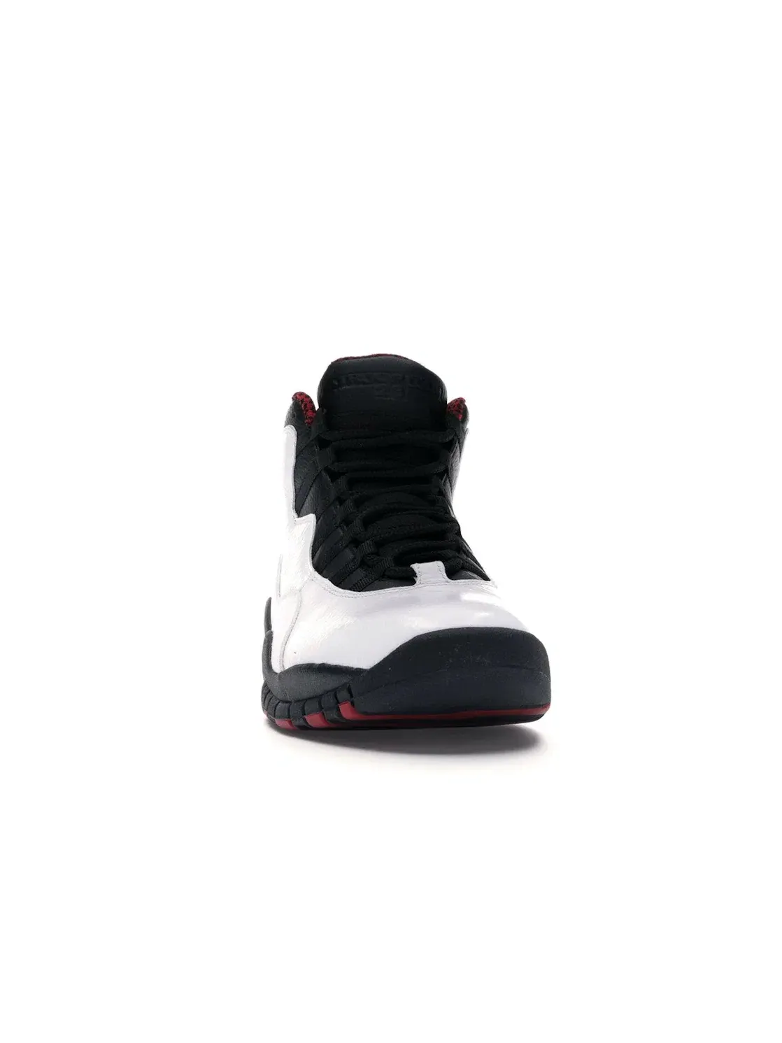 Мужские кроссовки кожаные Jordan 10 Retro Jordan — изображение 2 из 4, белый/красный-черный