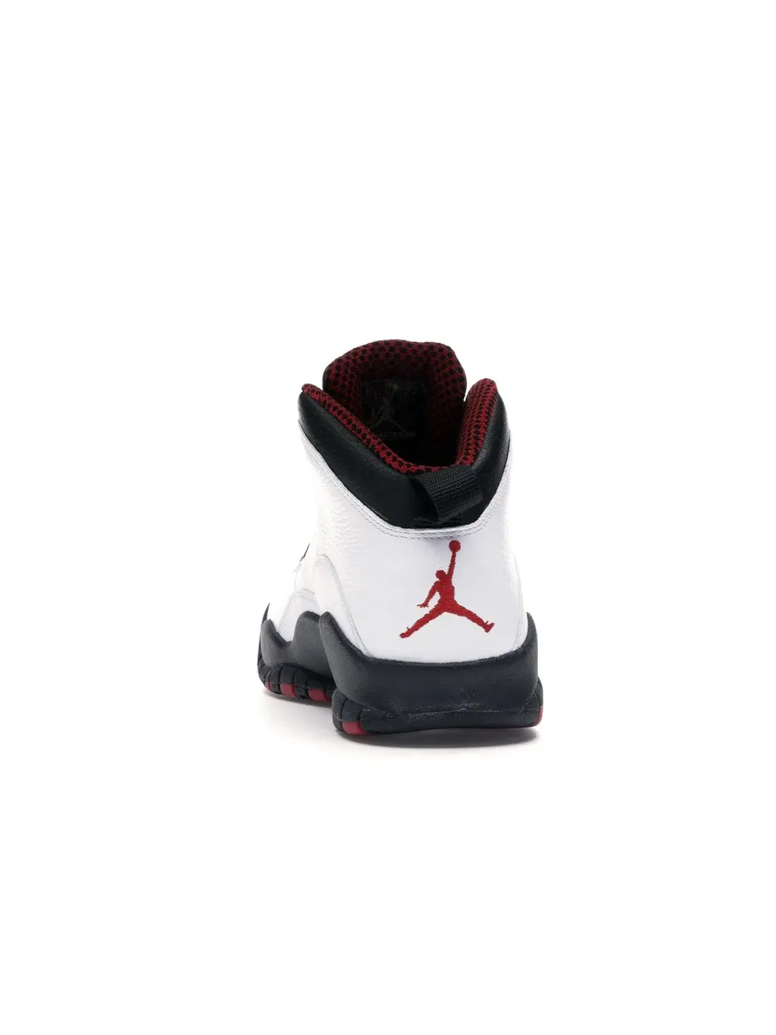 Мужские кроссовки кожаные Jordan 10 Retro Jordan — изображение 4 из 4, белый/красный-черный