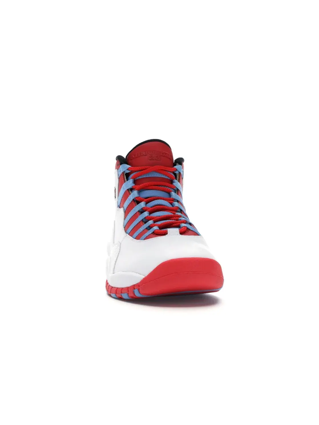 Мужские кроссовки с уникальным цветовым решением Jordan 10 Retro Jordan — изображение 2 из 4, белый/синий-черный-яркий