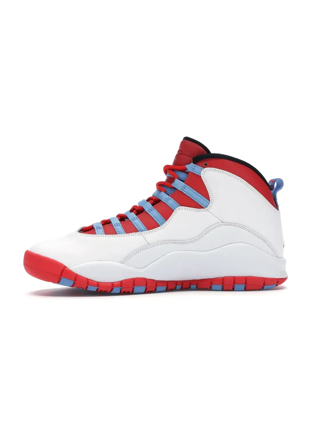 Мужские кроссовки с уникальным цветовым решением Jordan 10 Retro Jordan — изображение 3 из 4, белый/синий-черный-яркий