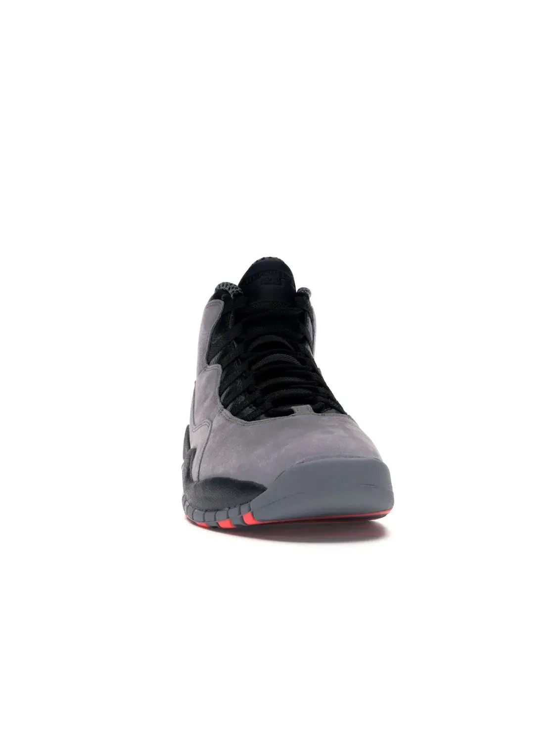 Мужские кроссовки с кожаным верхом Jordan 10 Retro — изображение 2 из 4, серый/черный