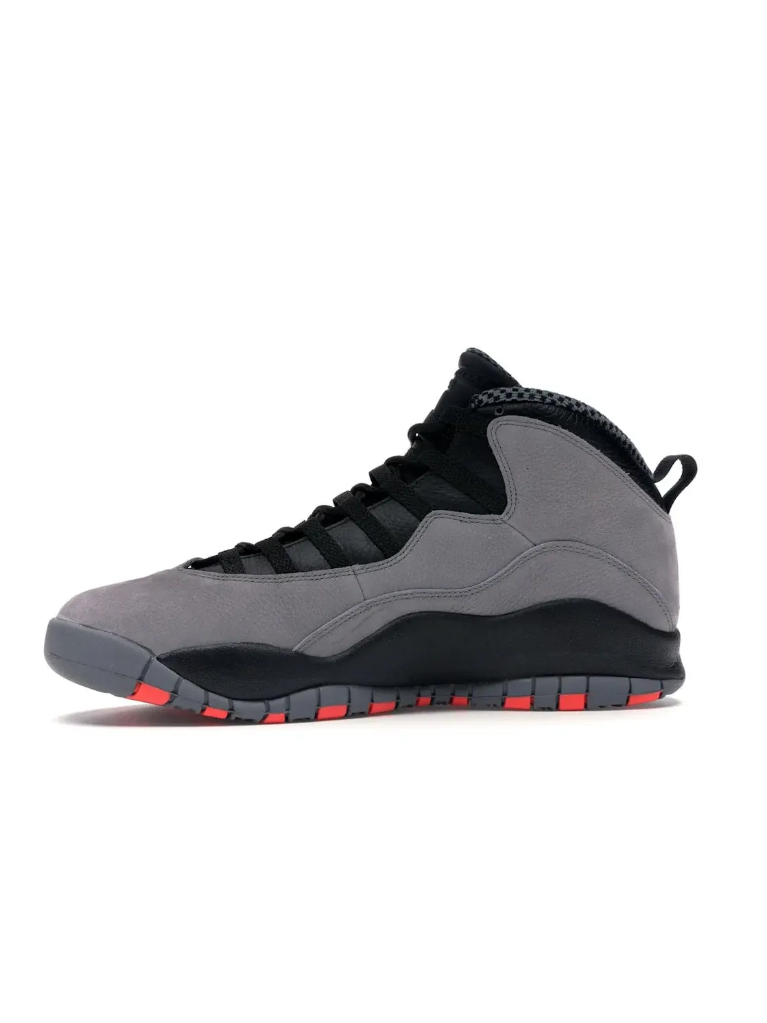 Мужские кроссовки с кожаным верхом Jordan 10 Retro — изображение 3 из 4, серый/черный