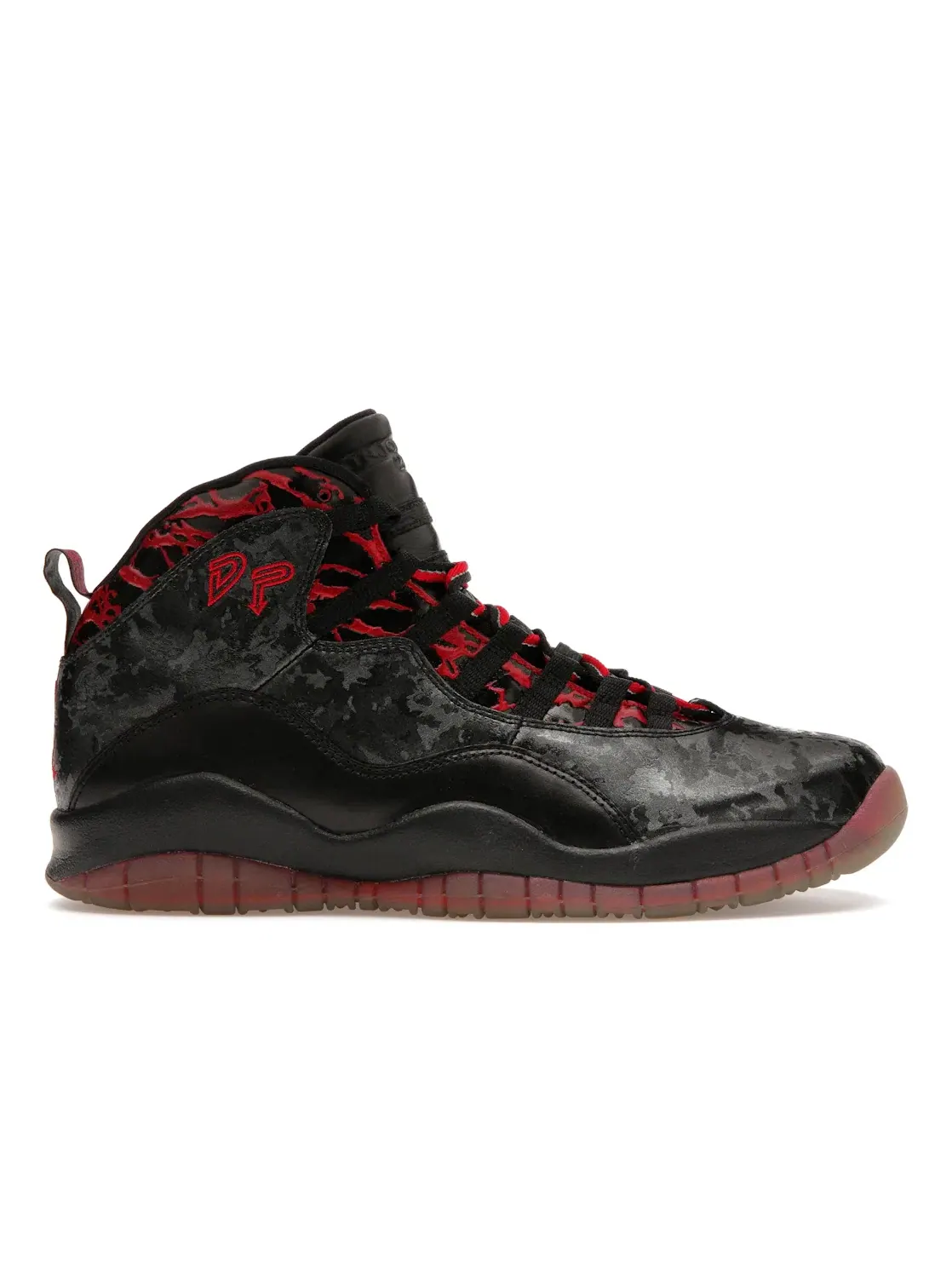 Мужские кроссовки lifestyle с принтом Jordan 10 Retro — изображение 1 из 4, черный/красный