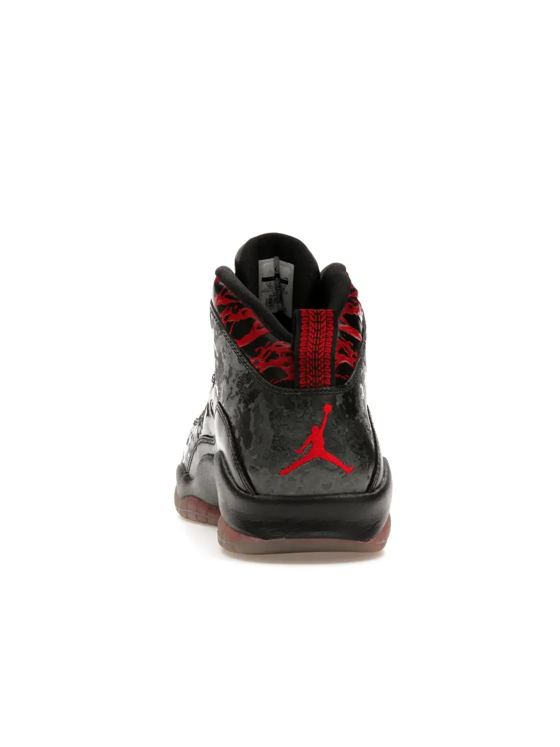Мужские кроссовки lifestyle с принтом Jordan 10 Retro — изображение 4 из 4, черный/красный