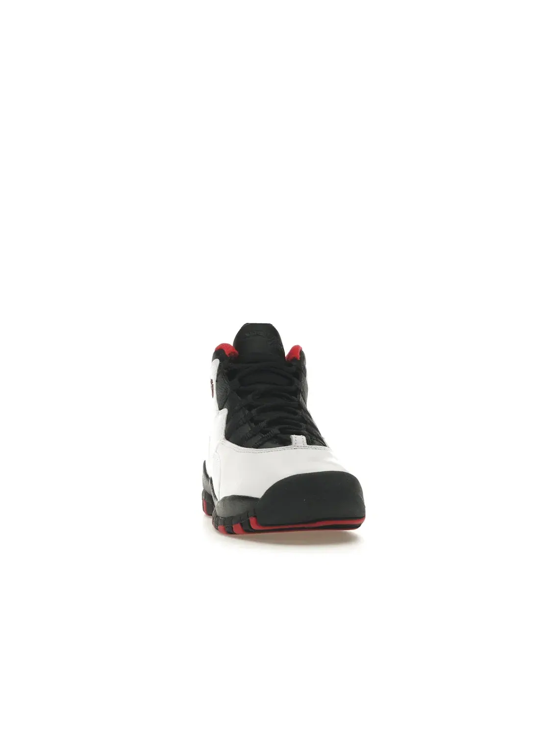 Детские кроссовки высокие с дизайном Double Nickel Jordan 10 Retro — изображение 2 из 3, белый/черный-красный