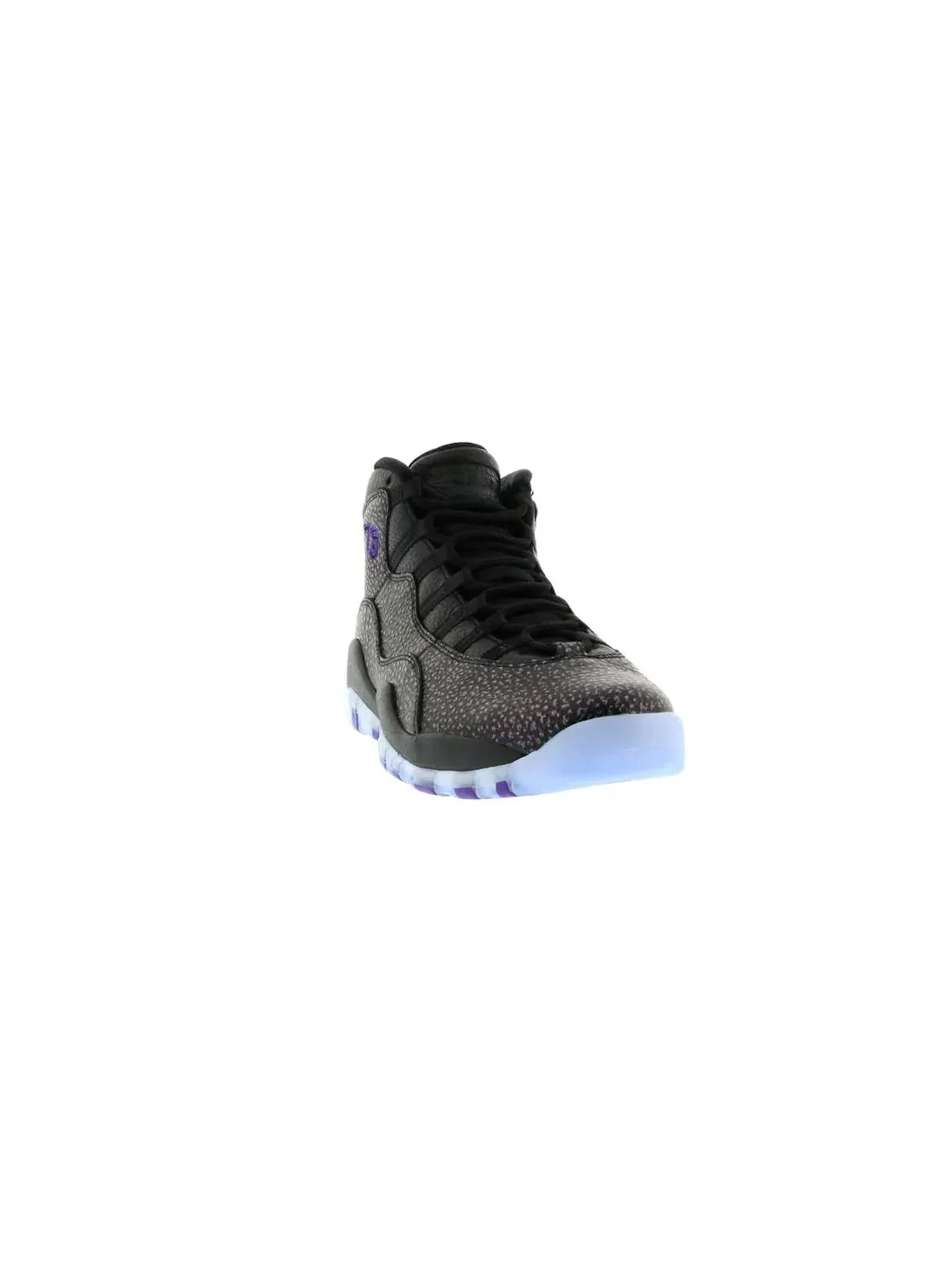 Мужские кроссовки Lifestyle с принтом Jordan 10 Retro Paris — изображение 2 из 4, черный/фиолетовый-черный