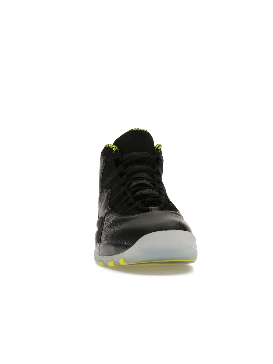 Мужские кроссовки с замшевым верхом Jordan 10 Retro Jordan — изображение 2 из 4, черный/серый--зеленый