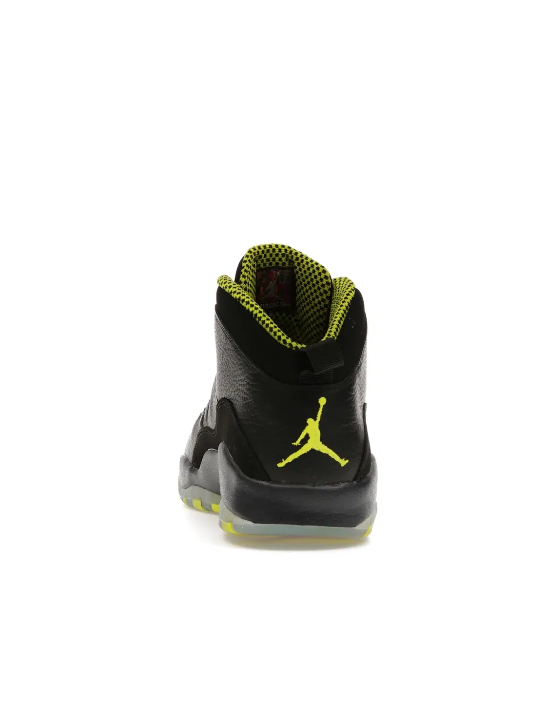 Мужские кроссовки с замшевым верхом Jordan 10 Retro Jordan — изображение 4 из 4, черный/серый--зеленый