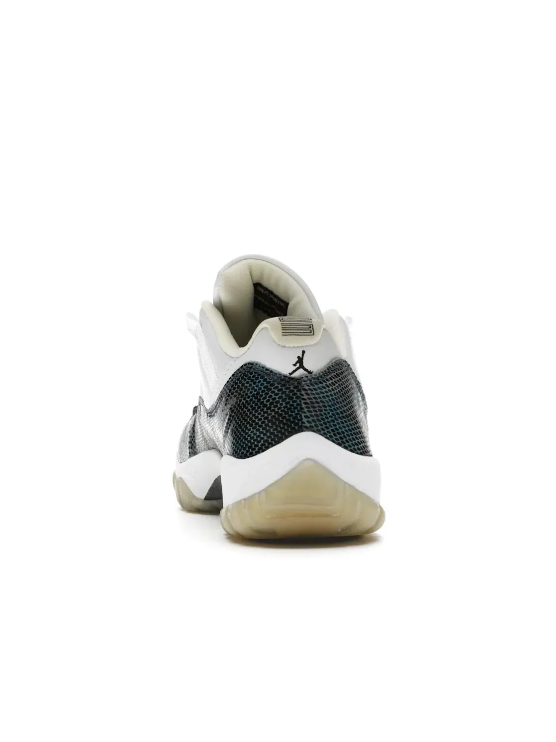 Мужские кроссовки с принтом Jordan 11 Low Jordan — изображение 4 из 4, белый черный темно-синий