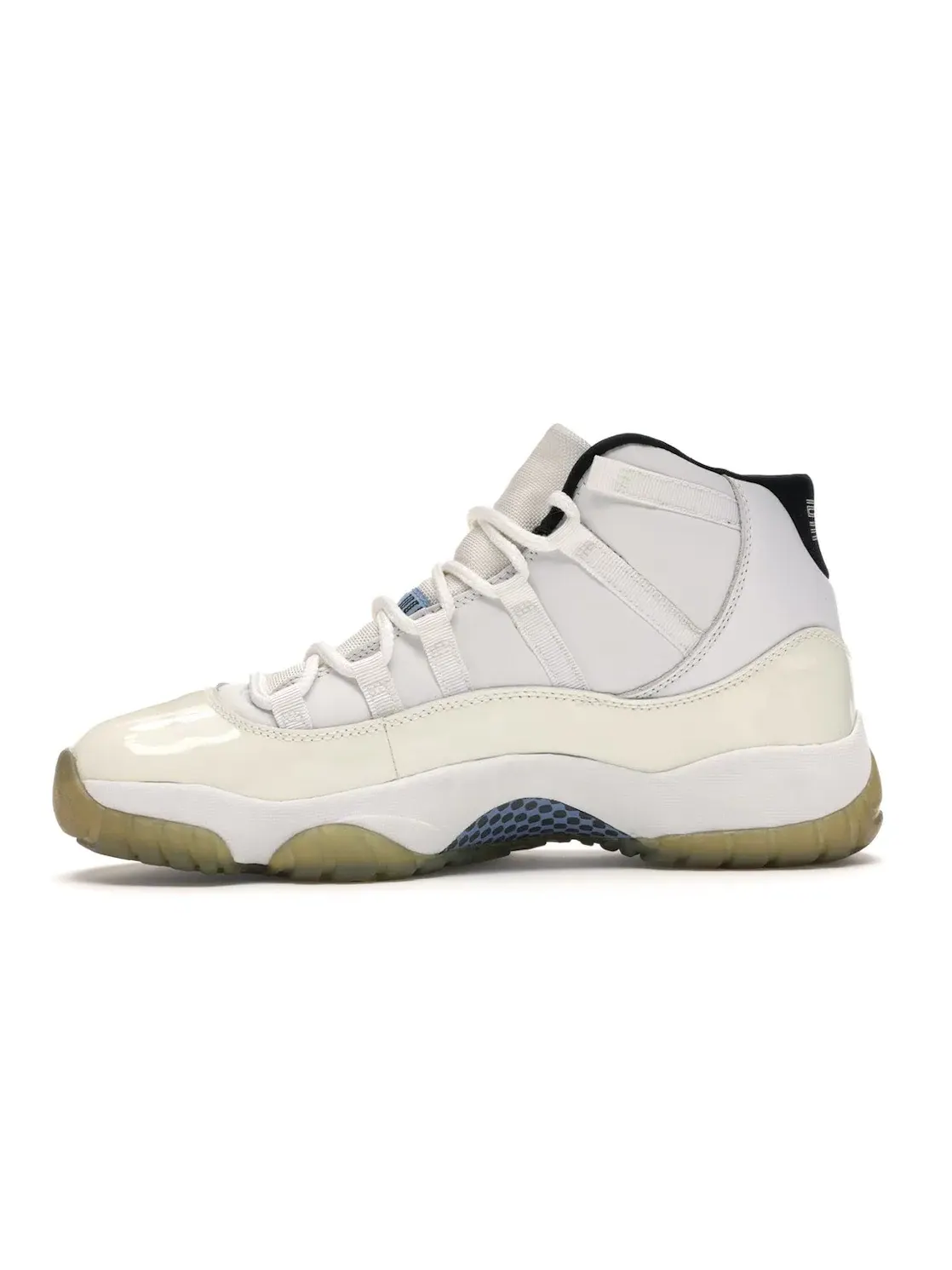 Мужские кроссовки с высоким верхом Jordan 11 Retro Jordan — изображение 3 из 4, белый/синий-черный