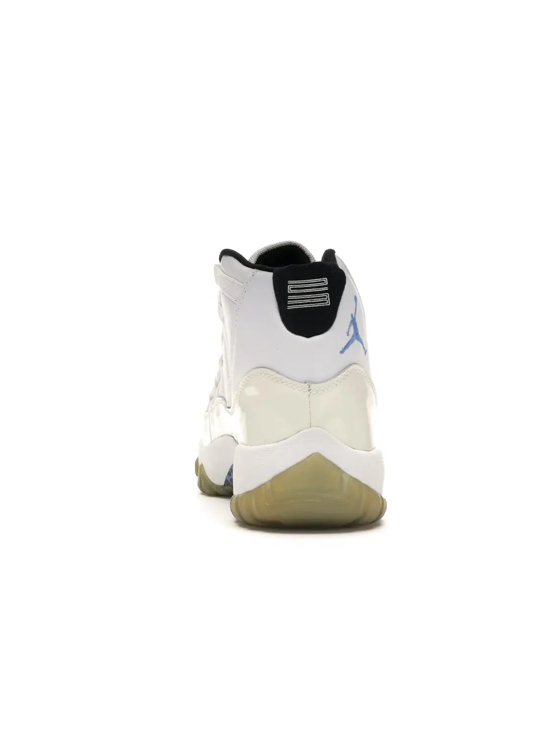 Мужские кроссовки с высоким верхом Jordan 11 Retro Jordan — изображение 4 из 4, белый/синий-черный