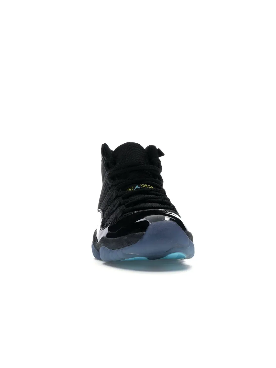 Мужские кроссовки с верхом из кожи и сетки Jordan 11 Retro — изображение 2 из 4, черный/синий