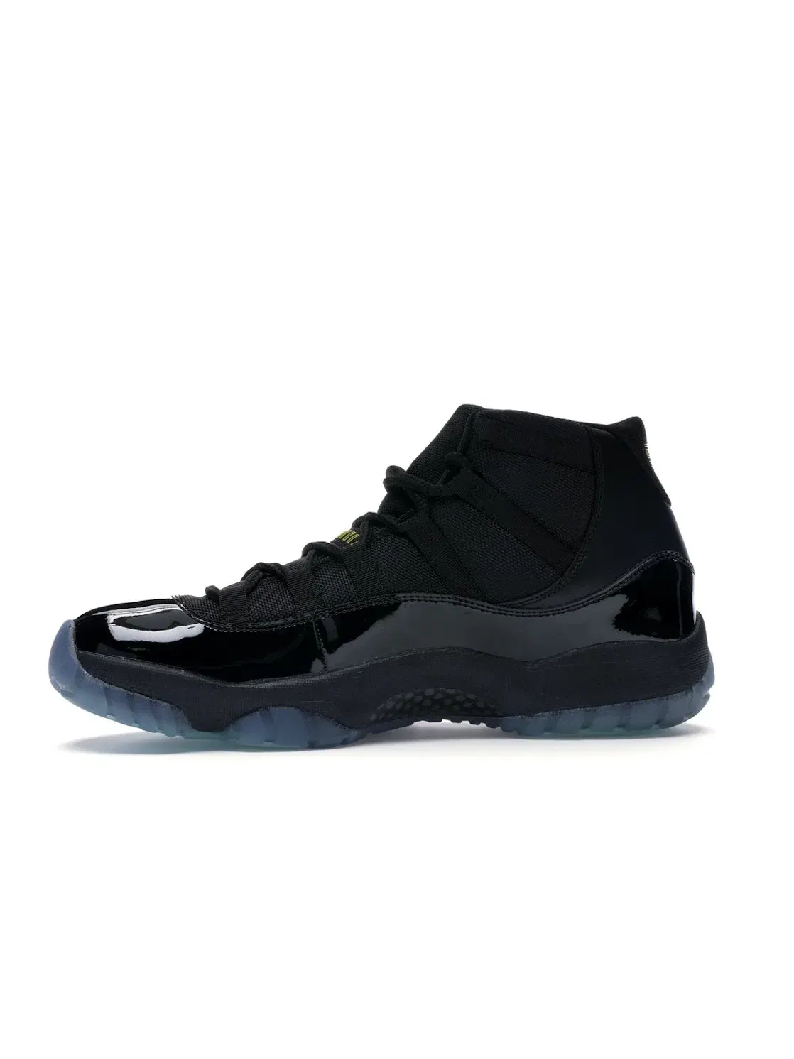 Мужские кроссовки с верхом из кожи и сетки Jordan 11 Retro — изображение 3 из 4, черный/синий