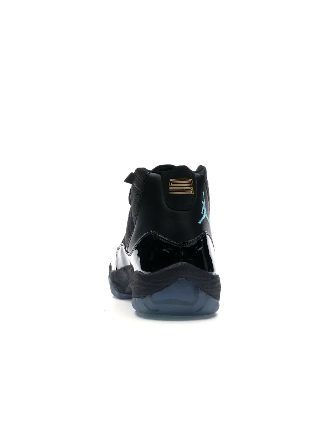 Мужские кроссовки с верхом из кожи и сетки Jordan 11 Retro — изображение 4 из 4, черный/синий