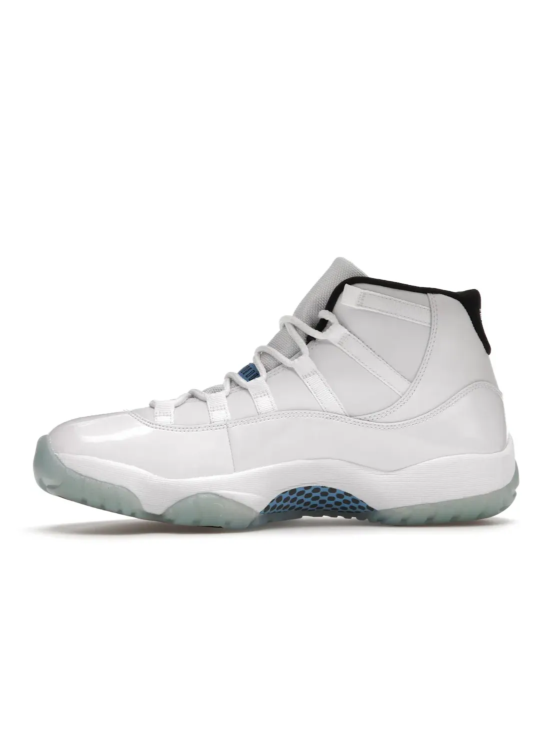 Мужские кроссовки Lifestyle с белой кожей Jordan 11 Retro Jordan — изображение 3 из 4, белый/черный-синий