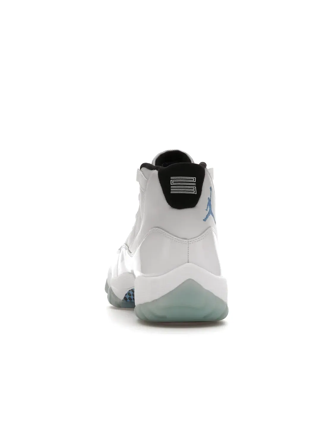 Мужские кроссовки Lifestyle с белой кожей Jordan 11 Retro Jordan — изображение 4 из 4, белый/черный-синий