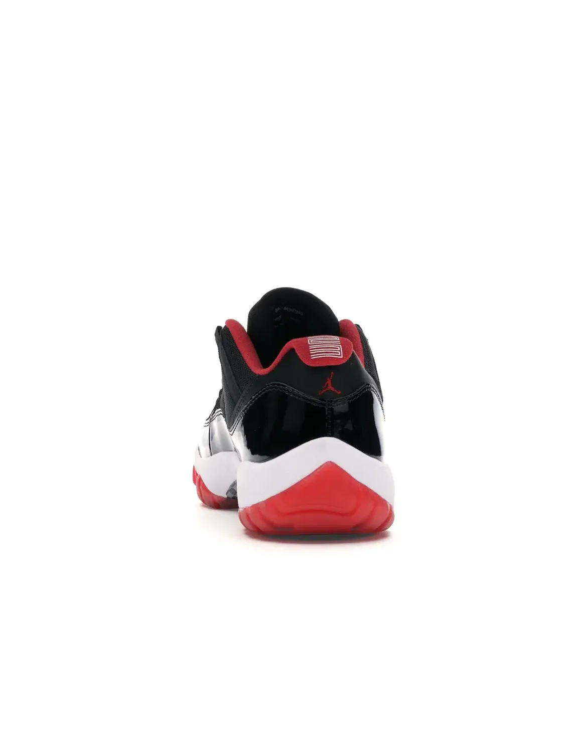 Мужские кроссовки Lifestyle с низким профилем Jordan 11 Retro Low Bred Jordan — изображение 4 из 4, черный/красный-белый